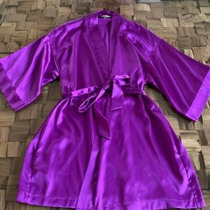 Victoria’s Secret satin robe